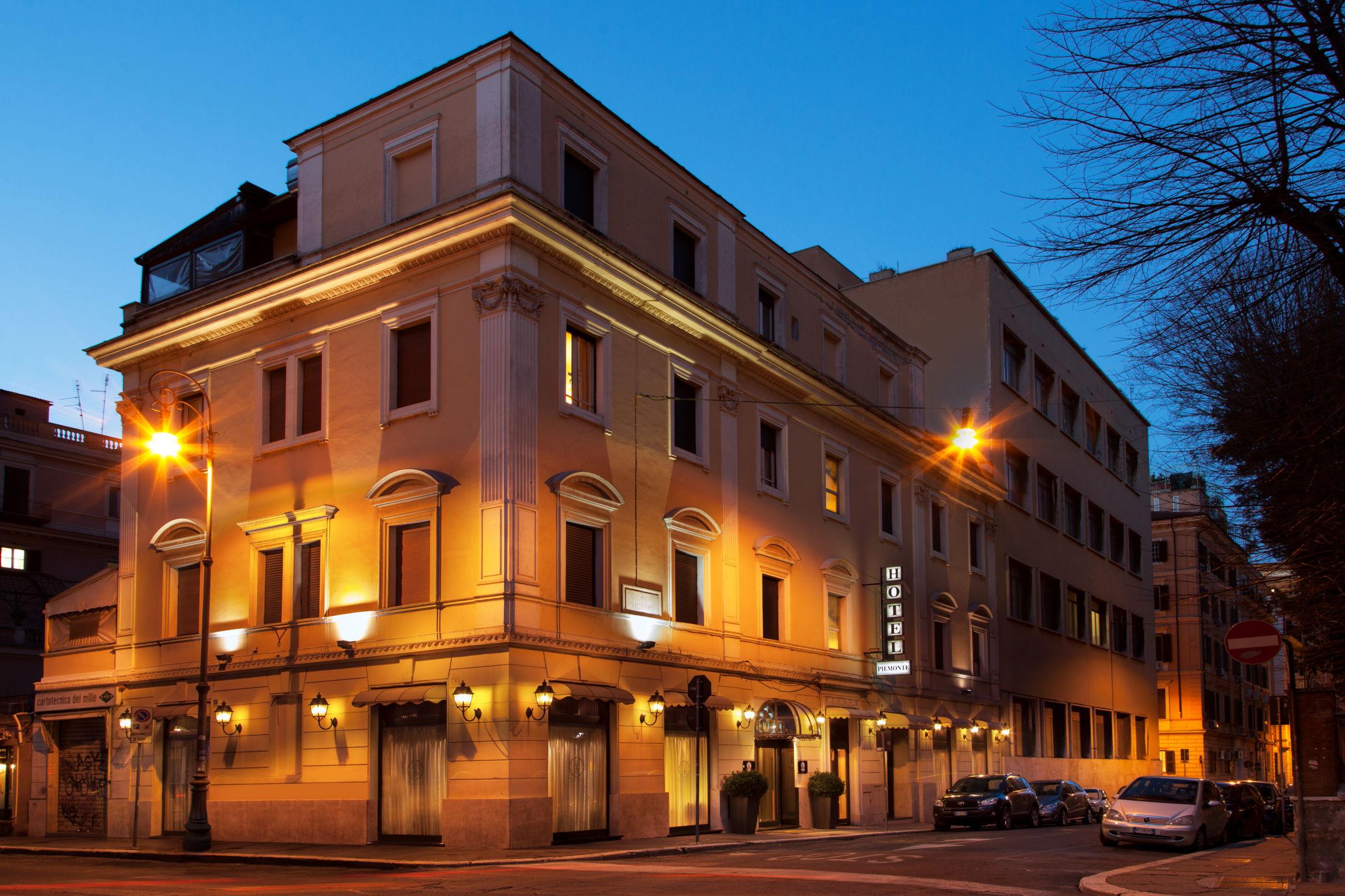 Hotel Piemonte Рим Екстериор снимка